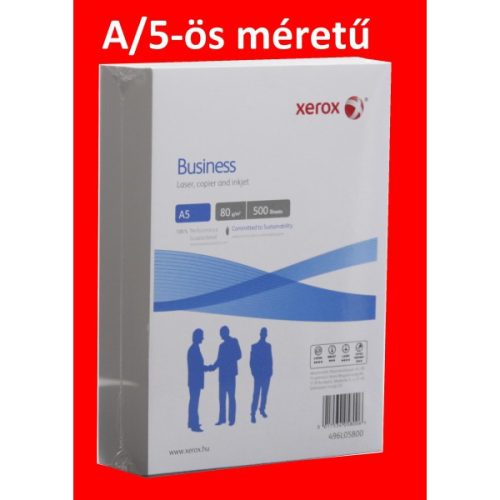 XEROX 'Business' Másolópapír, A5, 80 g, 500 lap/csomag