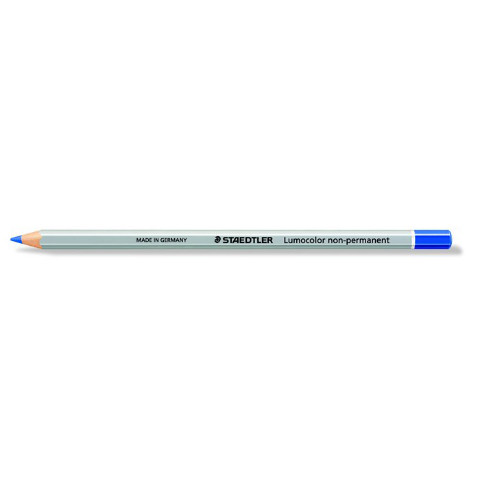 Staedtler 'Lumocolor' mindenre író ceruza, hatszögletű, kék