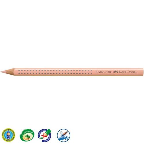 Faber-Castell 'Colour Jumbo Grip' színes ceruza, háromszögletű, rózsa