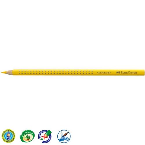 Faber-Castell 'Colour Grip' színes ceruza, háromszögletű, sárga
