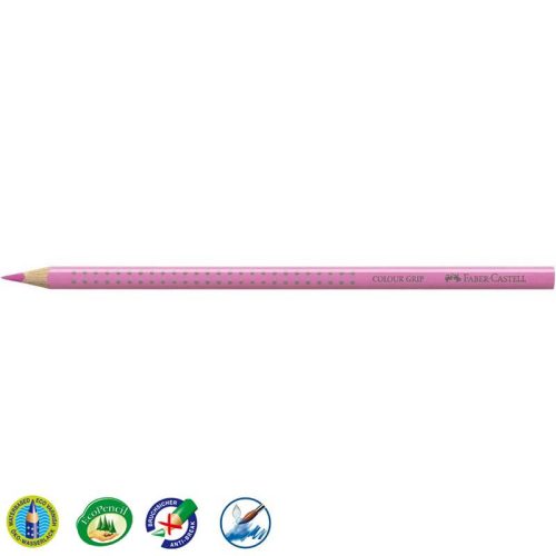 Faber-Castell 'Colour Grip' színes ceruza, háromszögletű, világos lila