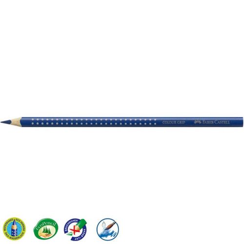 Faber-Castell 'Colour Grip' színes ceruza, háromszögletű, kék