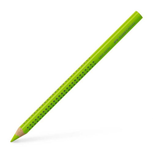 Faber-Castell 'Jumbo Grip Neon' színes ceruza, háromszögletű, neon zöld