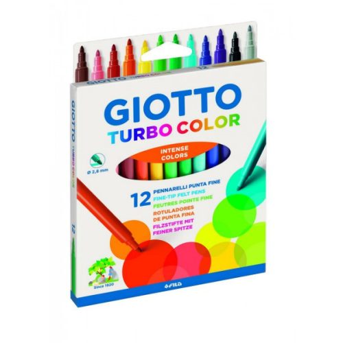 Giotto Turbo Color Rostirón ,12 különböző szín