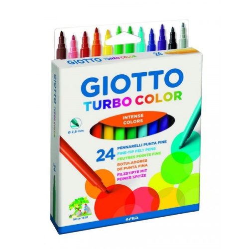 Giotto Turbo Color Rostirón , 24 különböző szín