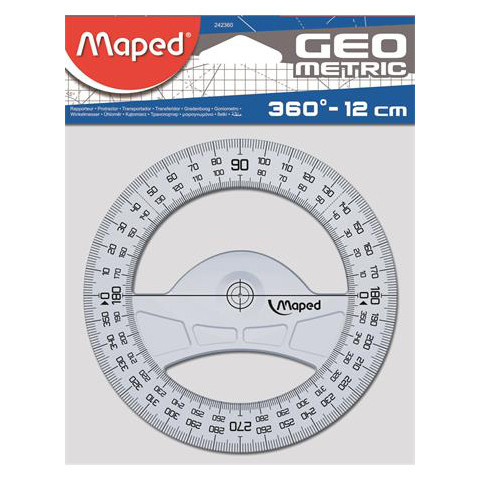 Maped Geometric szögmérő, 360° 