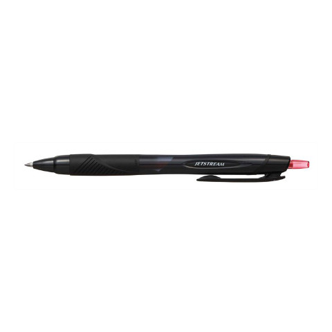 UNI 'SXN-157S Jetstream Sport' Golyóstoll, 0,35 mm, nyomógombos, fekete tolltest,piros