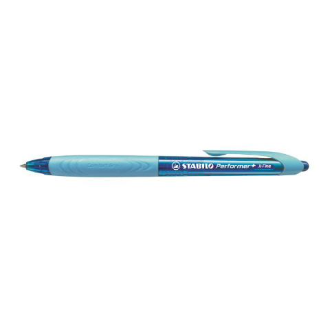 Stabilo Performer+,kék tolltest,0,38 m,nyomógombos