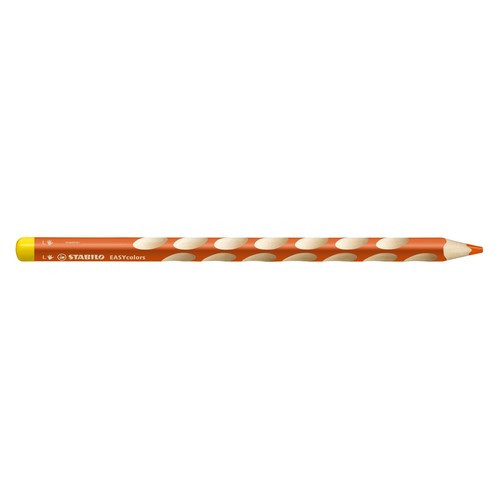 Stabilo 'EasyColours' Színes ceruza, háromszögletű, balkezes,narancssárga