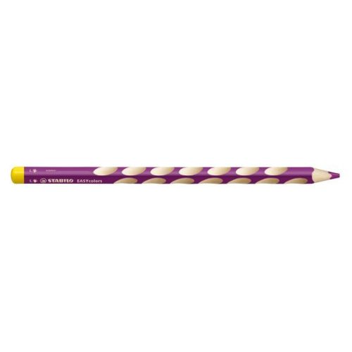 Stabilo 'EasyColours' Színes ceruza, háromszögletű, balkezes, lilás piros