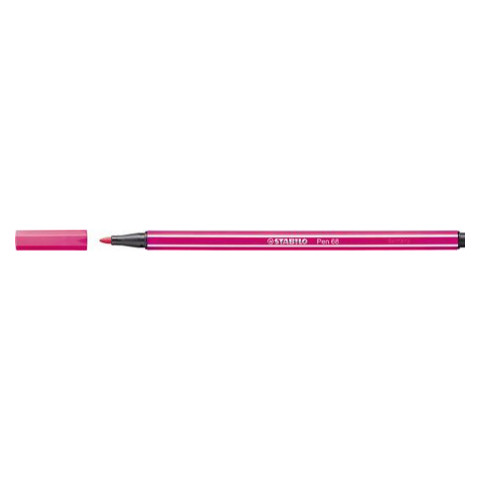 Stabilo Pen 68 Rostirón, neon rózsaszín, 1mm