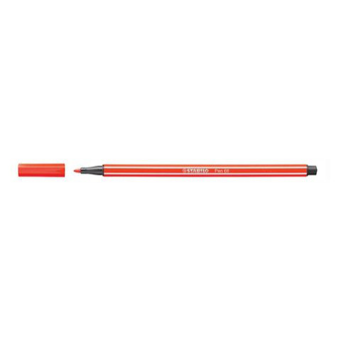 Stabilo Pen 68 Rostirón, világos piros, 1mm