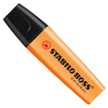Stabilo Boss,narancssárga,2-5 mm,szövegkiemelő