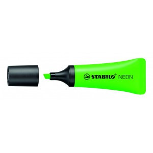 Stabilo Neon,zöld,2-5 mm,szövegkiemelő