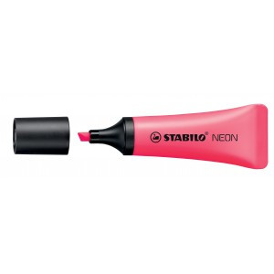 Stabilo Neon,rózsaszín,2-5 mm,szövegkiemelő