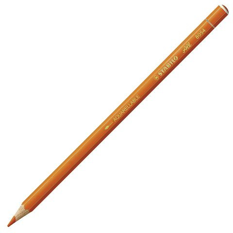 Stabilo 'All' Színes ceruza, hatszögletű, mindenre író,narancssárga