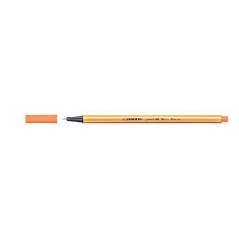 Stabilo Point 88 Tűfilc,neon narancssárga,0,4 mm