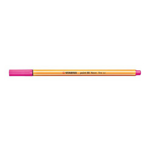 Stabilo Point 88 Tűfilc,neon rózsaszín,0,4 mm