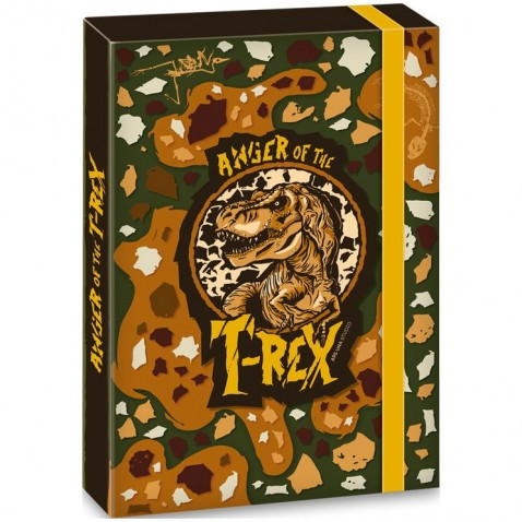 Ars Una Füzetbox, A4, 'Anger Of The T-Rex'