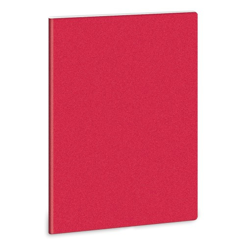 Ars Una 'Glitter-Piros' füzet, A5, extra vonalas ,21-32