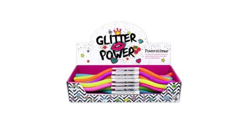 TRENDHAUS Powerstring Glitter (gumi kötél glitteres, különböző színek)