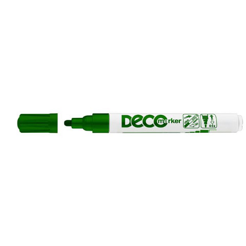 ICO 'Decomarker' Lakkmarker, 2-4 mm, zöld