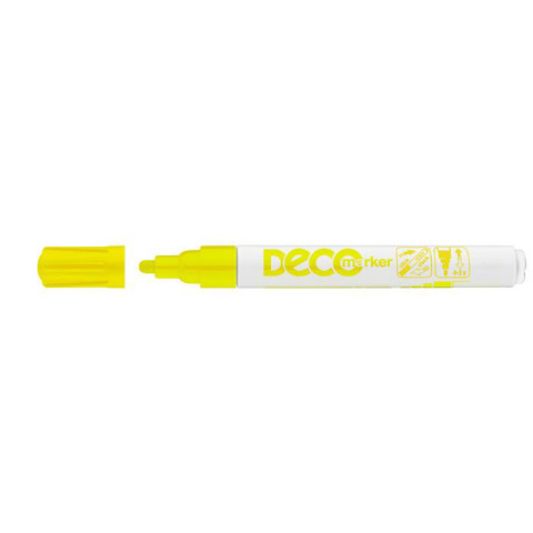 ICO 'Decomarker' Lakkmarker, 2-4 mm,sárga