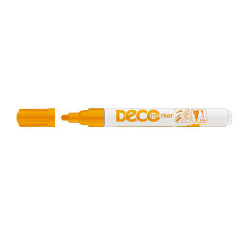 ICO 'Decomarker' Lakkmarker, 2-4 mm, narancssárga