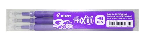 Pilot 'Frixion Ball/Clicker' törölhető rollertoll betét, 0,25mm, lila