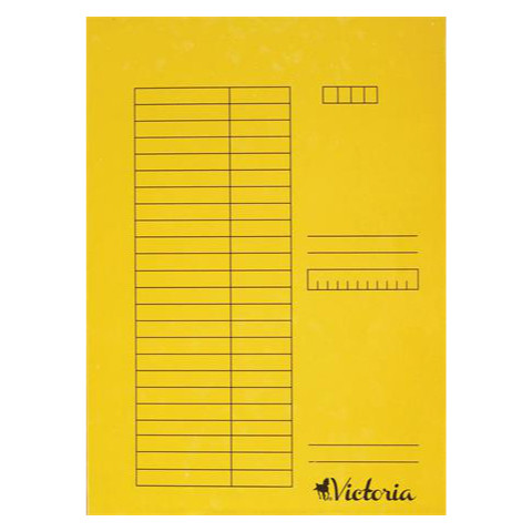 Victoria Gyorsfűző, karton, A4,sárga