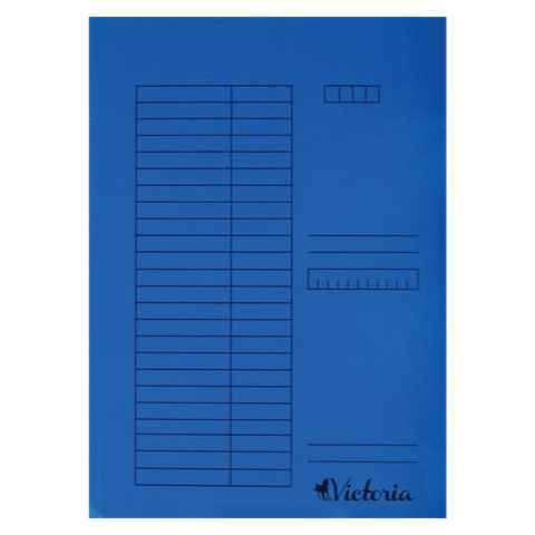 Victoria Gyorsfűző, karton, A4,kék