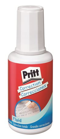 Pritt "Fluid 1620" hibajavító folyadék, oldószeres, 20ml