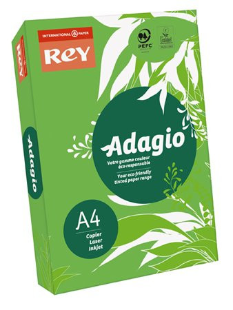 Adagio Színes másolópapír A/4 80 g intenzív zöld