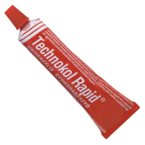 Technokol 'Rapid' Ragasztó, folyékony, 35 g,piros 