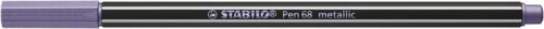 Stabilo 'Pen 68 Metallic' rostirón, 1,4mm, metál lila
