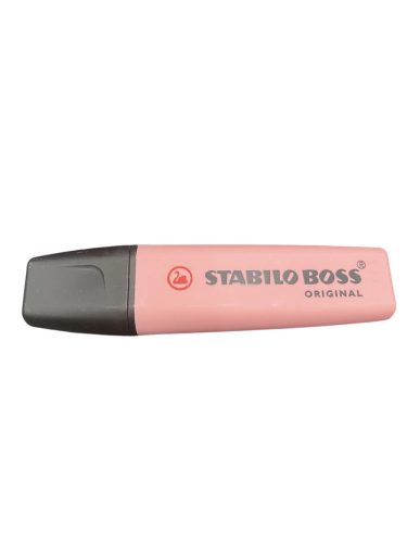 Stabilo 'Boss' Szövegkiemelő, 2-5 mm, pasztell rózsaszín