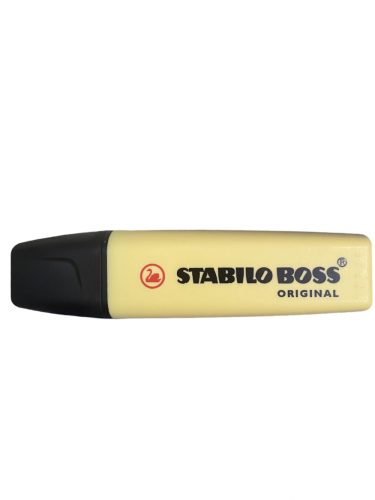 Stabilo 'Boss' Szövegkiemelő, 2-5 mm, pasztell sárga